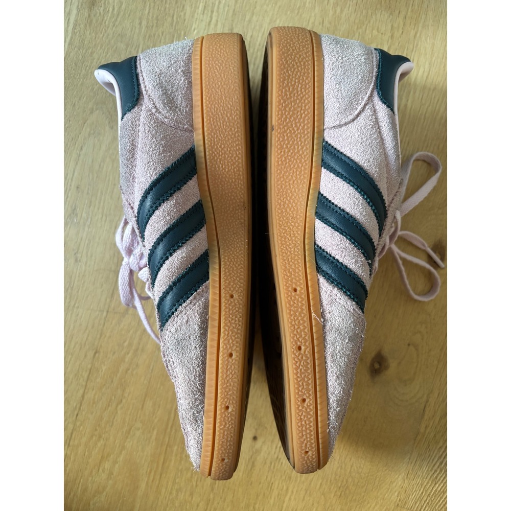 Adidas Handball Spezial Suede Sneakers 7 Low Top Retro Clear Pink Arctic Night - Picture 5 of 10